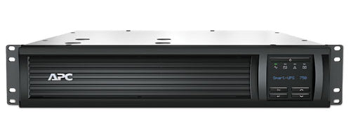 No Break Capacidad 750 VA 500 watts - Entrada  APC SMT750RM2UC, 750 VA, 500 W, 3 h, Negro, Industrial y Oficina