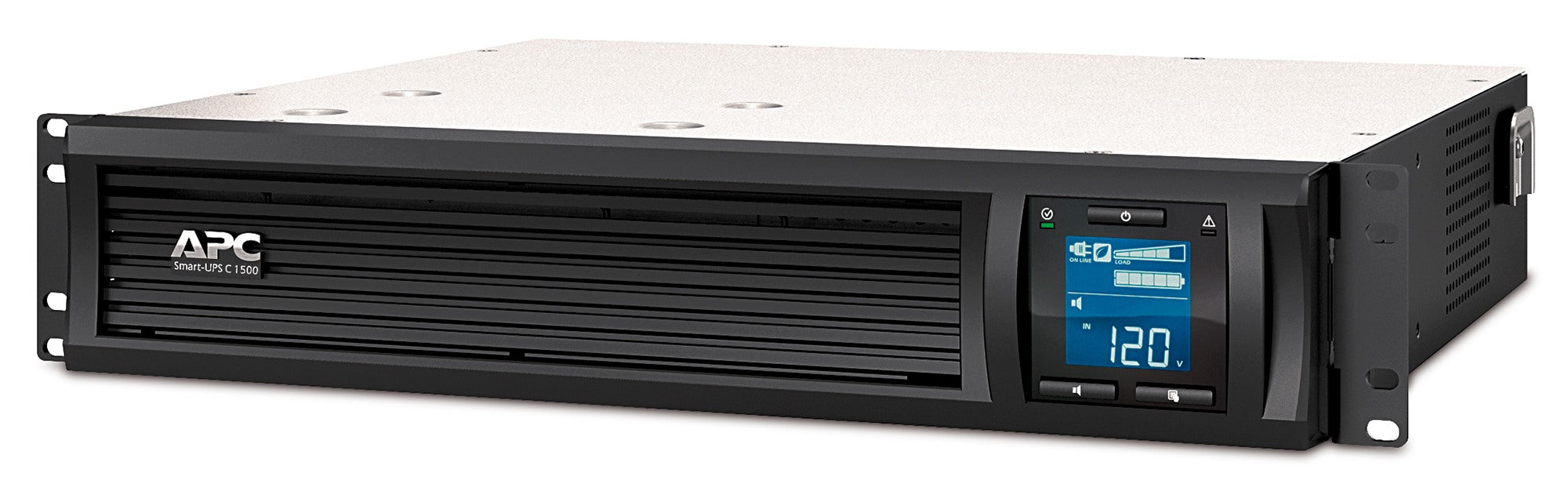No Break Capacidad 1500 VA 900 watts - 120V, L APC SMC1500-2UC, 1440 VA, 900 W, 3 h, Negro, Industrial y Oficina