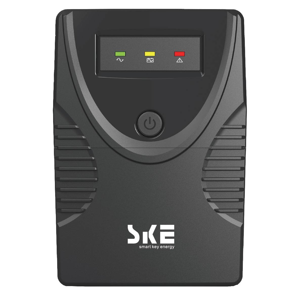No Break Interactivo SKE Energy GP1000 1000va/600w - Color Negro y Gris, Voltaje de Entrada y Salida 120V