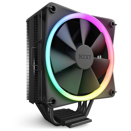 DISIPADOR DE AIRE CPU NZXT T120 / NEGRO / COMP. AMD E INTEL / RGB /GAMER