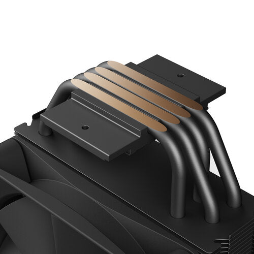 DISIPADOR DE AIRE CPU NZXT T120 / NEGRO / COMP. AMD E INTEL / RGB /GAMER