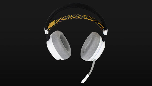 AUDIFONOS INALAMBRICOS OCELOT GAMING PHANTOM H1 / RGB/ BLUETOOTH/ DONGLE USB / CABLE AUX 3.5MM / MICROFONO CON CANCELACION DE RUIDO / MULTIPLATAFORMA / COLOR BLANCO