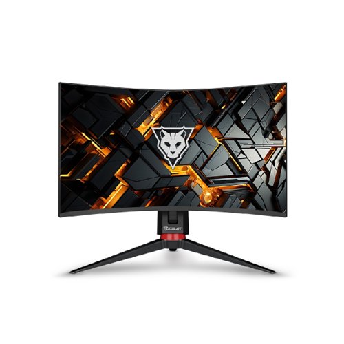 MONITOR OM-32 / 31.5 PULGADAS / CURVO /RESOLUCION QHD 2560 X 1440 / 180HZ / 5MS / FREESYNC / 2X HDMI / 2X DP / 1X AUDIO OUT / VESA 100X100 / COLOR NEGRO