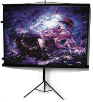 Pantalla de Proyección Multimedia Screens MST-178 - 100 pulgadas, Tripié, Color blanco