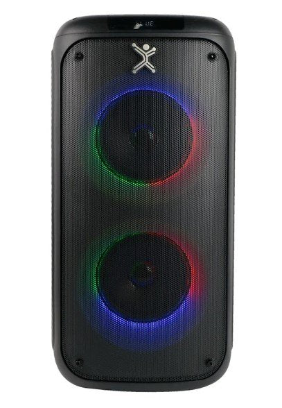 MINI BAFLE DUAL 5 FUNCION TWS LUZ RGB Y MICROFONO MINIGLOW PERFECT CHOICE