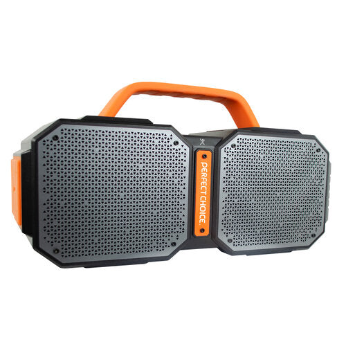 BOCINA INALAMBRICA BLUETOOTH PORTATIL RECARGABLE 50W WATERPROOF PERFECT CHOICE GOLIAT