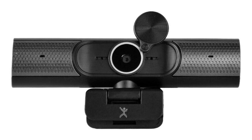 CAMARA WEB 2K 5 MEGAPIXELES, CON BOCINA DUAL PARA VIDEOCONFERENCIA, ROTACION 360, AUTOFOCUS, CON CANCELACION DE RUIDO