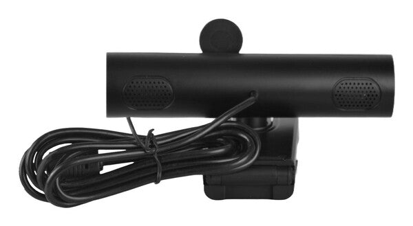 CAMARA WEB 2K 5 MEGAPIXELES, CON BOCINA DUAL PARA VIDEOCONFERENCIA, ROTACION 360, AUTOFOCUS, CON CANCELACION DE RUIDO