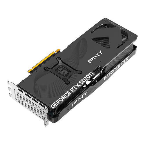 TARJETA DE VIDEO PNY NVIDIA GEFORCE RTX 5070 TI TRIPL FAN OC /16GB GDDR7 /PCIE 5.0 X16 /GAMA ALTA/GAMER