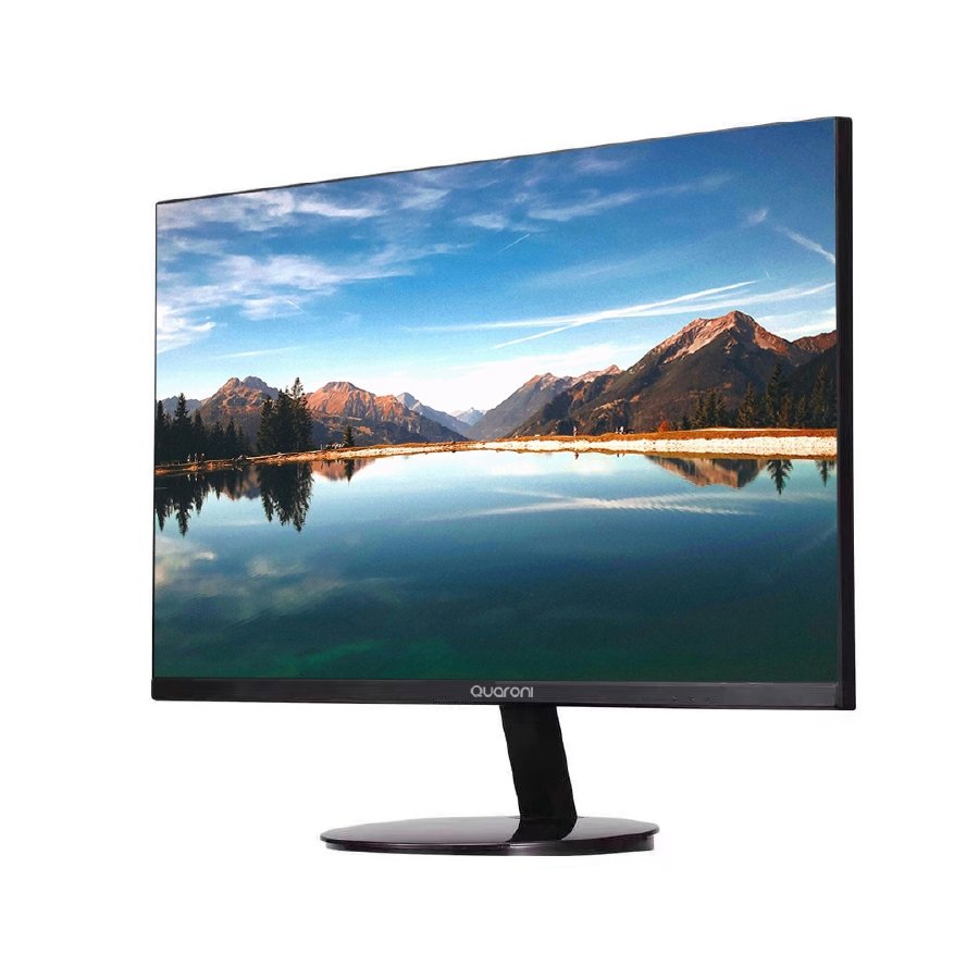 MONITOR QUARONI MQ22-02 / 21.5 PULGADAS / VA / FHD / 75 HZ / VGA, HDMI / NEGRO