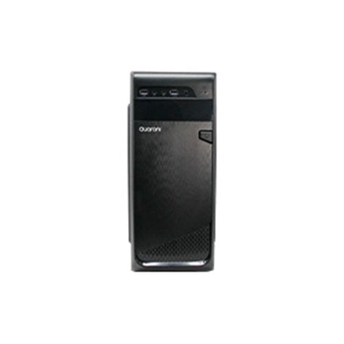 GABINETE MEDIA TORRE QUARONI ATX, MICRO ATX, MINI ITX/2USB 2.0 1USB 3.0/USB 3.0/FUENTE 500 W/NEGRO