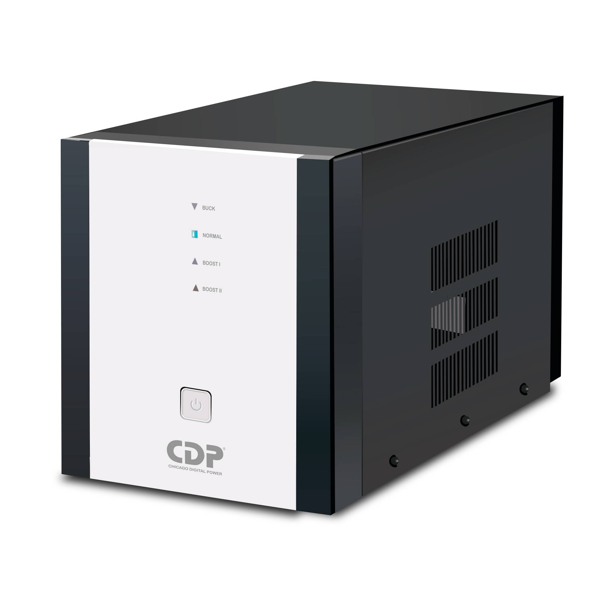 Regulador de Voltaje CDP R-AVR5008 5000VA/2500W AVR - 8 Salidas, 525 julios, Sistema de retardo de encendido, Proteccion Coaxial, 120 Vac