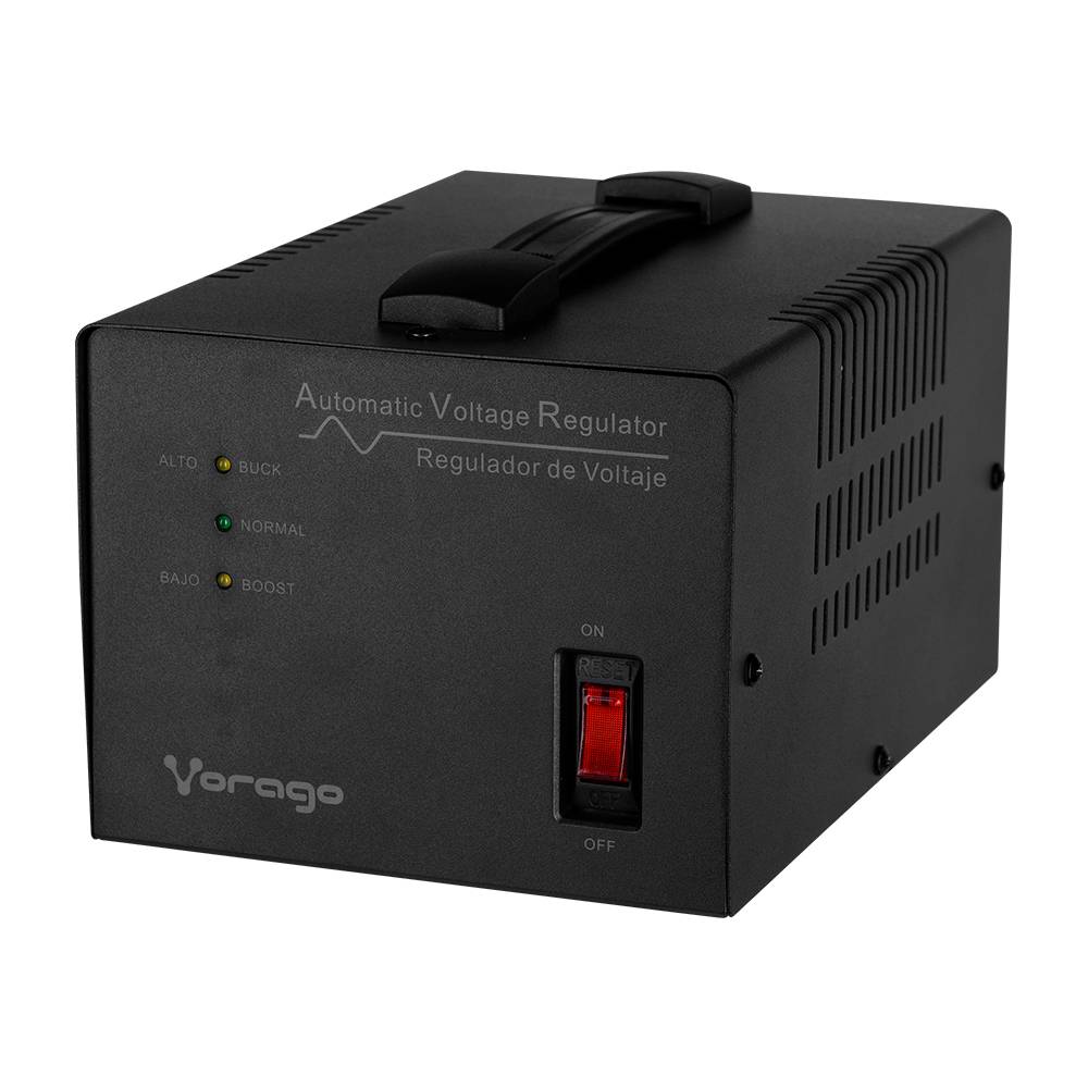 REGULADOR VORAGO AVR-400 3 - 000VA 1, 800W  4 CONTACTOS ELECTRODOMÉSTICOS Y OFICINA