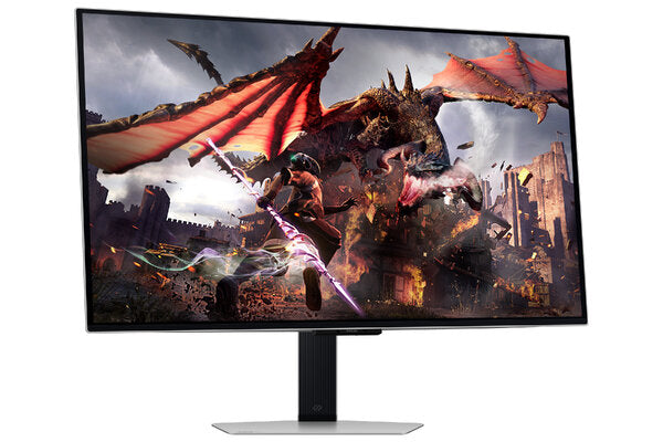 MONITOR LED SAMSUNG 32 PULGADAS 4K UHD (3,840 X 2,160) FLAT, ODYSSEY OLED G8, 0.03MS, FREESYNC™ PREMIUM PRO, 240 HZ,  D. PORT, HDMI, USB HUB, WIFI, BOCINAS