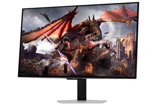 MONITOR LED SAMSUNG 32 PULGADAS 4K UHD (3,840 X 2,160) FLAT, ODYSSEY OLED G8, 0.03MS, FREESYNC™ PREMIUM PRO, 240 HZ,  D. PORT, HDMI, USB HUB, WIFI, BOCINAS
