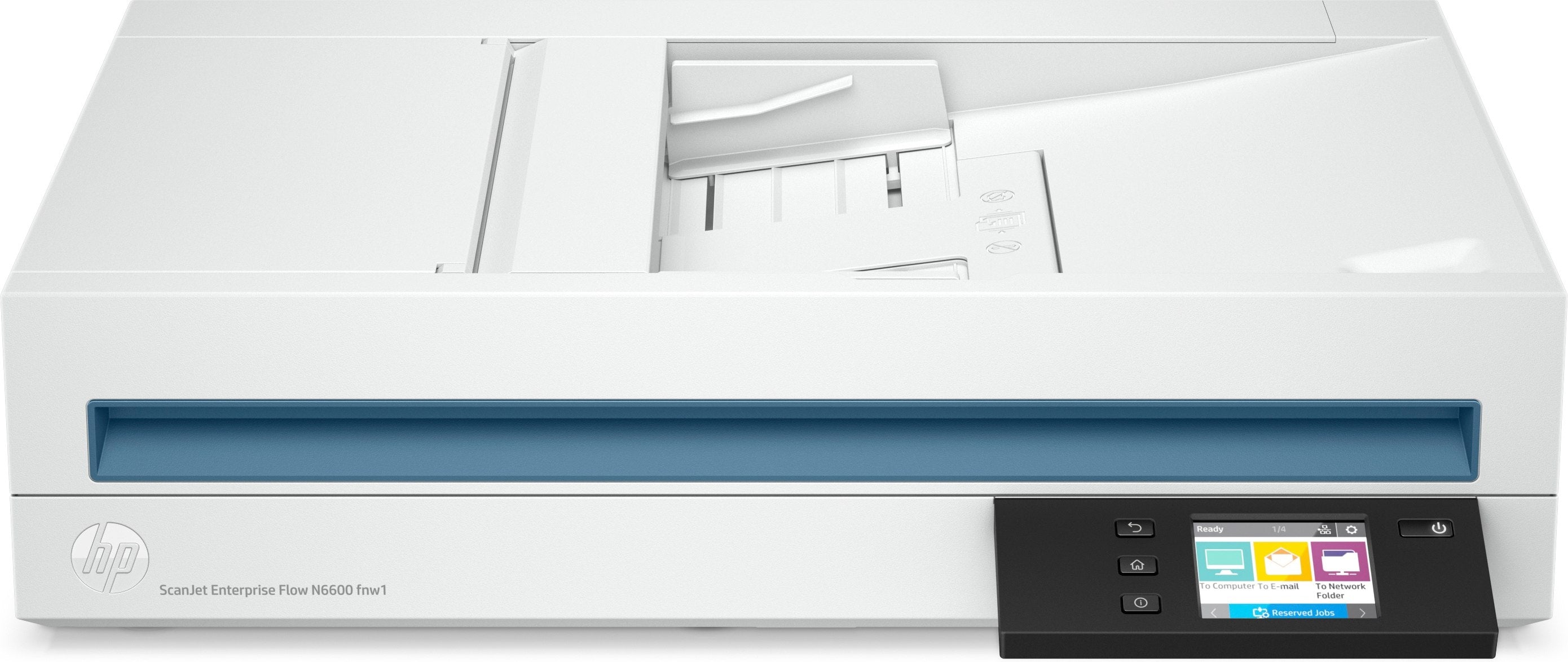 Escáner  HP ScanJet Enterprise Flow N6600 fnw1 20G08A - ADF - CIS, 800 páginas, 50 ppm/100 ipm