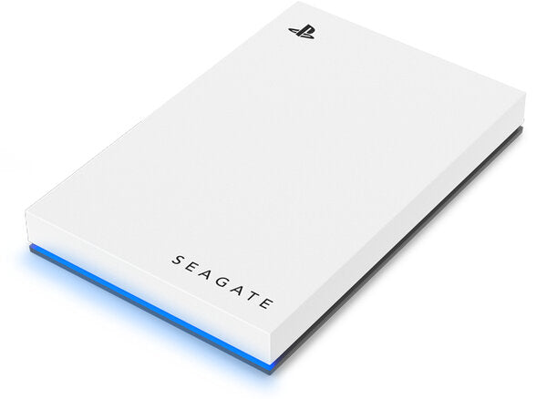 DISCO DURO EXTERNO SEAGATE GAME DRIVE 2TB 2.5 PORTATIL USB 3.0 BLANCO PS5 CON LUZ LED
