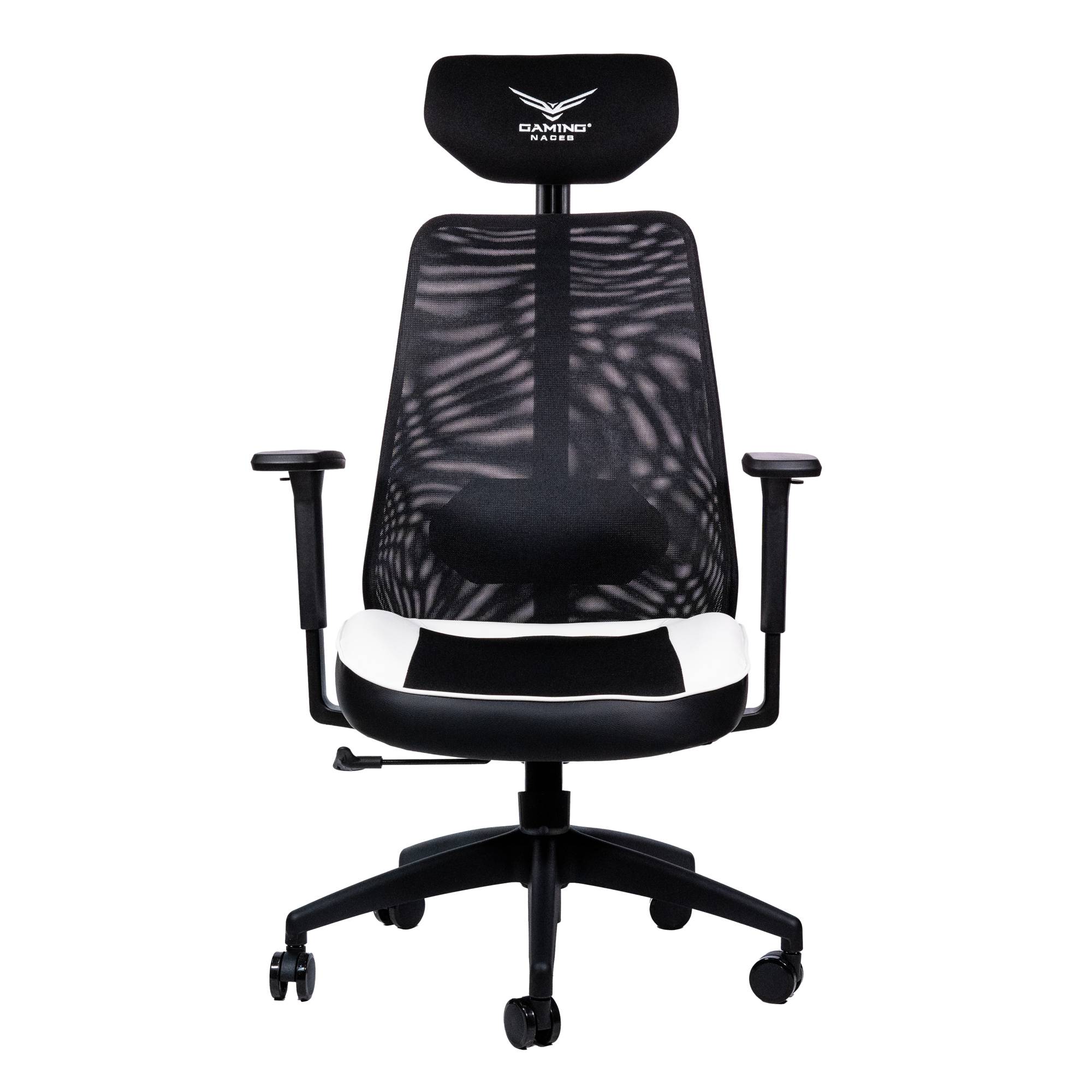Silla Naceb Gamer Silla De Malla Gamer X-One Color Blanco NA-09S4B -