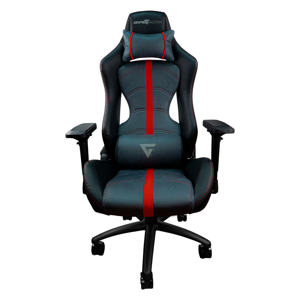 Silla  GAME FACTOR CGC650-RD - Gamer, Negro/Rojo