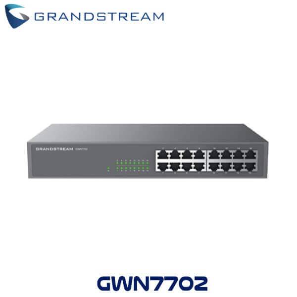 Switch No Administrable de 16 puertos Gigabit - compatible con GWN Cloud, carcasa de metal