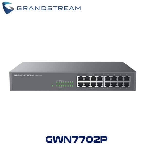 Switch No Administrable de 16 puertos Gigabit con 8 puertos Poe hasta 138W de salida - compatible con GWN Cloud, carcasa metalica