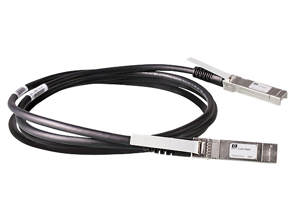 Cable de cobre de conex. directa HPE Aruba Networking 10G de SFP+ a SFP+ 3 m (J9283D) -