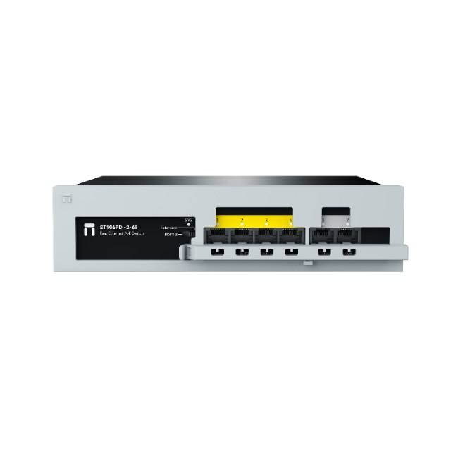 Switch NETIS ST106PDI-265 6 puertos 10/100M: 4 puertos PoE + 2 puertos de enlace ascendente -