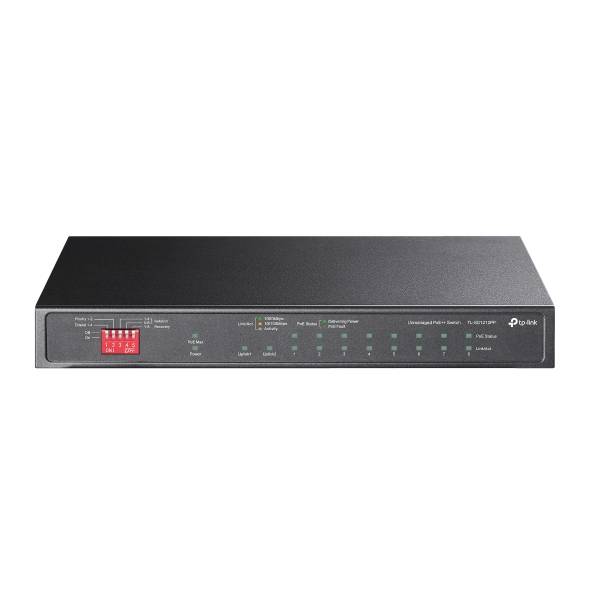Conmutador  TP-LINK TL-SG1210PP - Negro