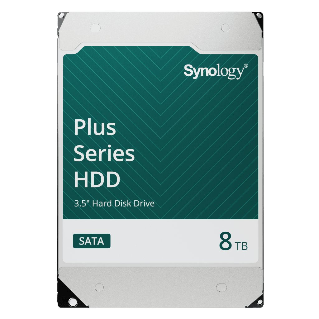 DISCO DURO INTERNO SYNOLOGY HAT3320-8T SERIE PLUS 3.5 8TB SATA 6GB/S 7200 RPM 512 MB COMPATIBLE SOLO PARA EQUIPOS SYNOLOGY