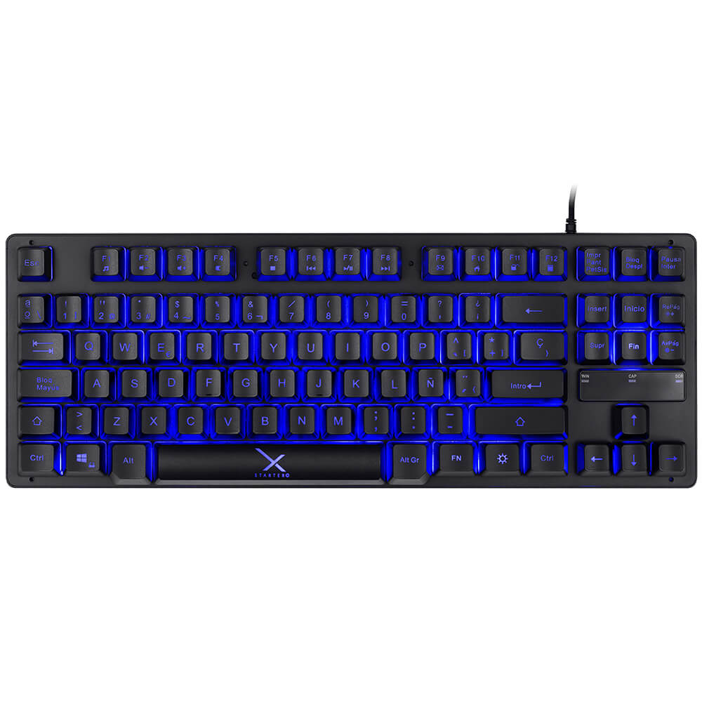 Teclado Gamer Alambrico Xzeal Starter. XSATGA1B -