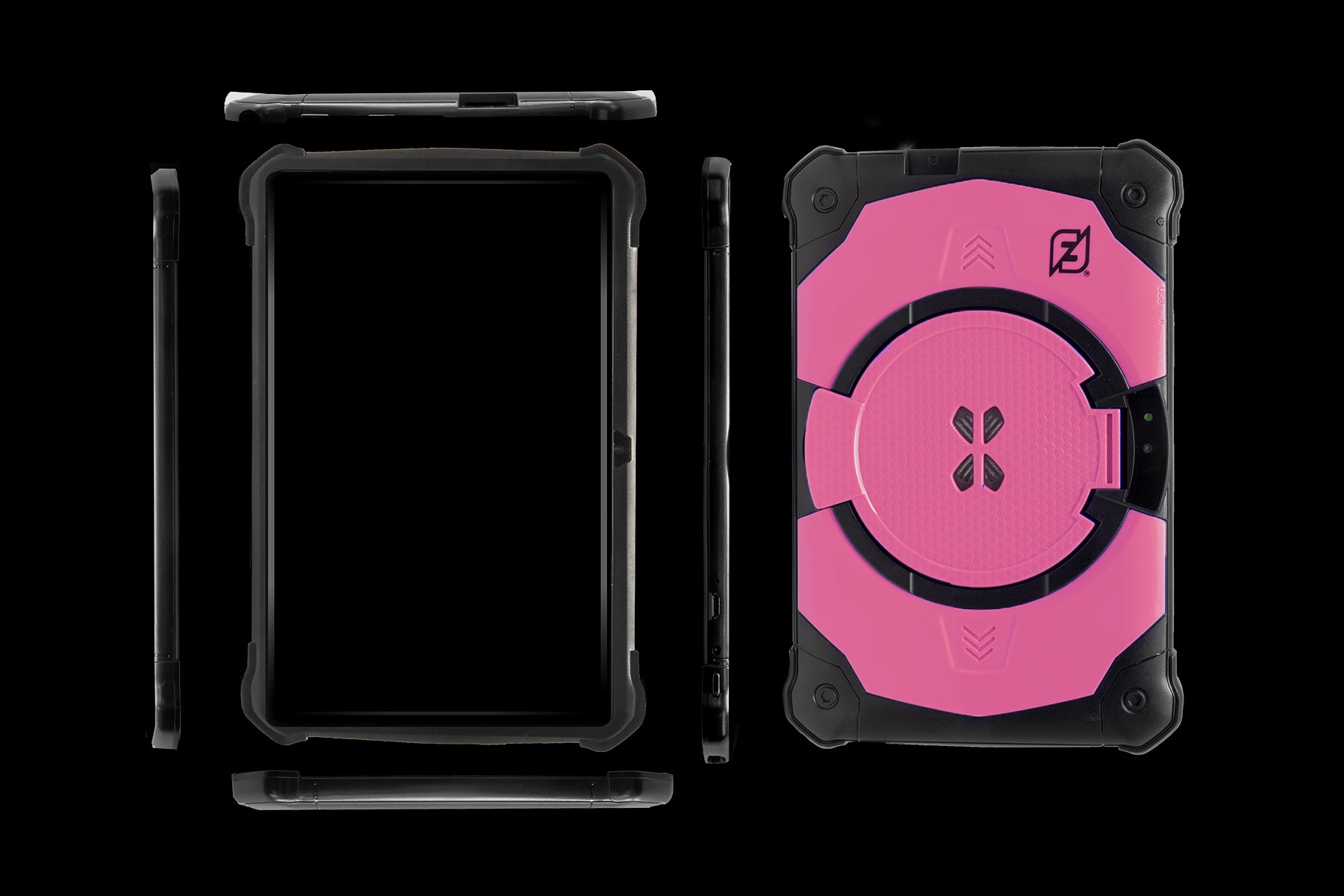 TABLET M002K-2 2GB RAM 16GB ROM 7 PULGADAS ANDROID 10 CAM 2 Y 5 MP FLASH FUNDA CON STAND INCLUIDO NEGRO/ROSA -