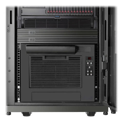 UNIDAD DE AIRE ACONDICIONADO PARA RACKS DE SERVIDORES: 9,000 BTU (2.7 KW), 120 V, REFRIGERANTE R32, RACK DE 8U, COLOR NEGRO TRIPP-LITE SERIES