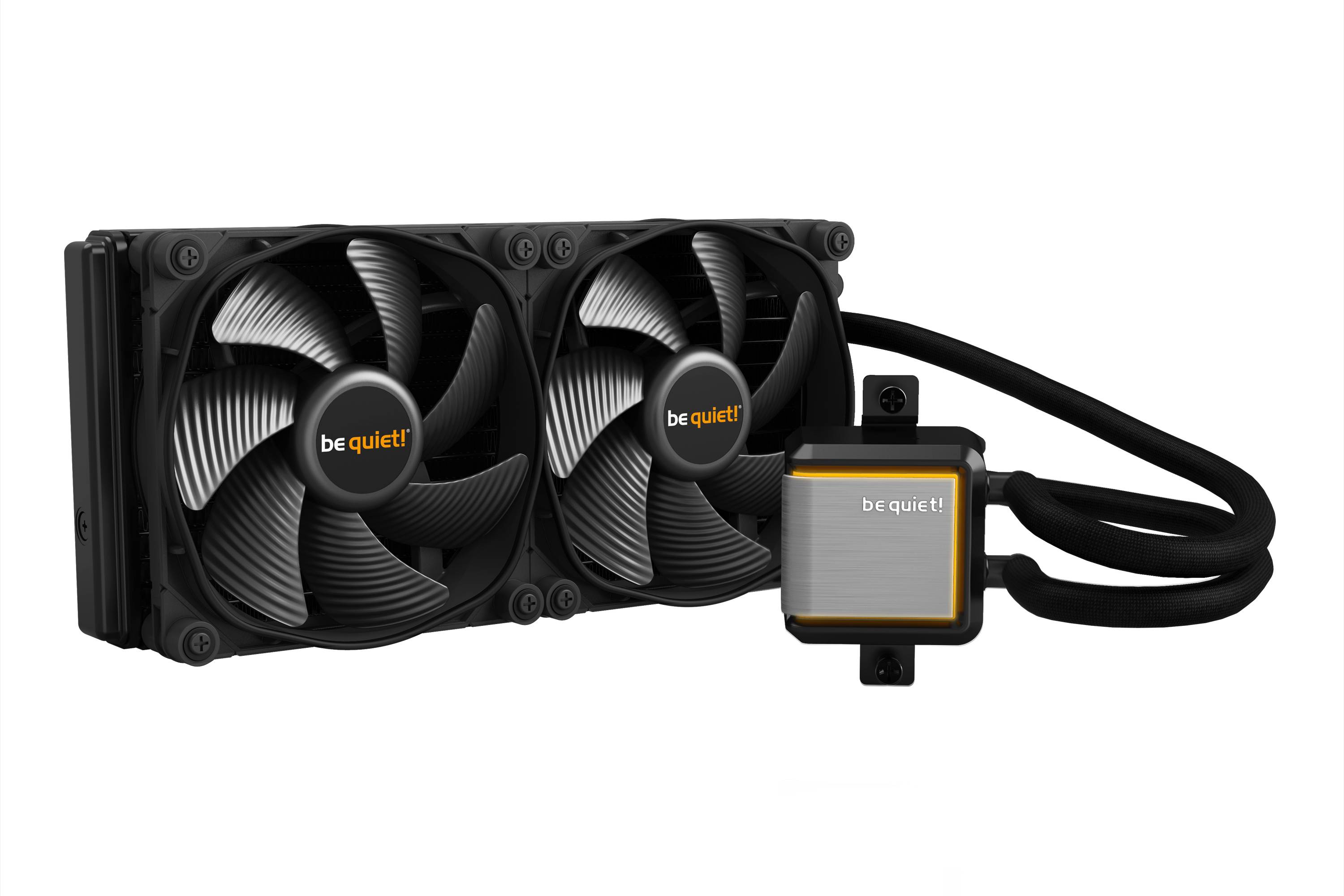 ENFRIADOR be quiet! Silent Loop 2 280 mm es la unidad de refrigeración por agua todo en uno inmensamente silenciosa y para sistemas con CPU overclockeadas -