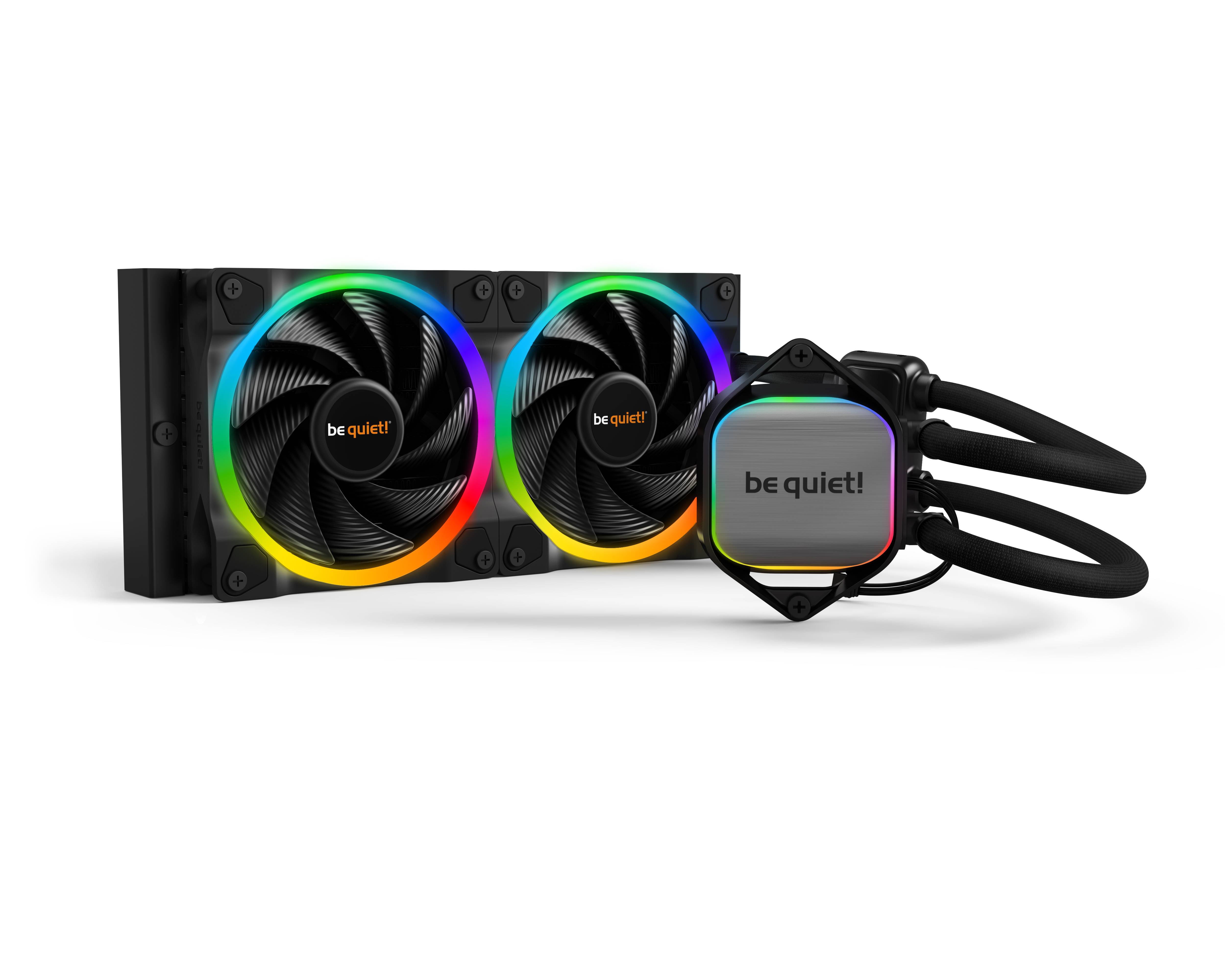 ENFRIADOR be quiet! Pure Loop 2 FX 240 mm  BW013 es la unidad de refrigeración por agua todo en uno silenciosa - con iluminación ARGB