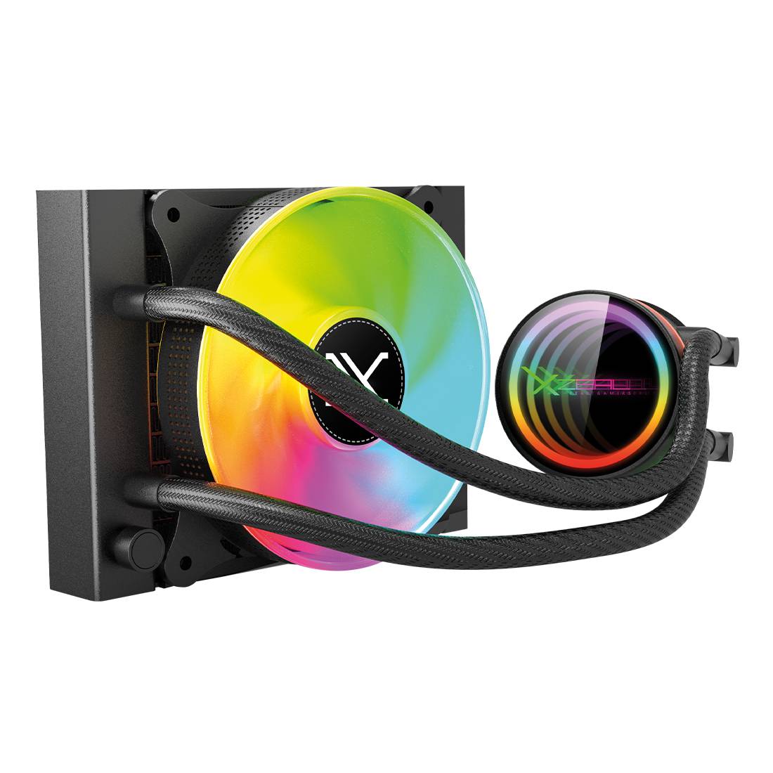 Enfriamiento Liquido REDONDO XZ409 NEGRO. XZCO409B. -