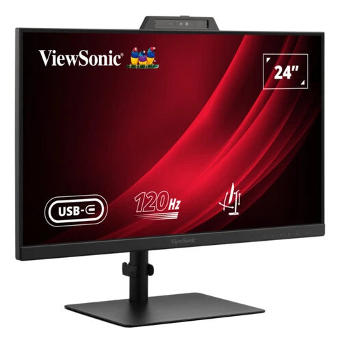MONITOR LED VIEWSONIC 24 PULGADAS VG2441V/ FULL HD 1920X1080P/ CAMARA INTEGRADA/ HDMI/ DISPLAY PORT/ PANEL IPS/ 120 HZ/ 4 MS/ 3 AÑOS DE GARANTIA