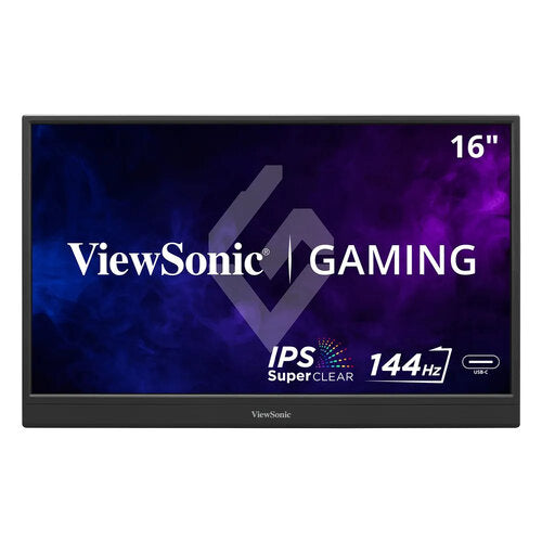 MONITOR VIEWSONIC GAMER PORTATIL VX1654 / IPS / 16 PULGADAS / FULL HD / 1920 X 1080 / USB-C  / MINI HDMI / 144 HZ AMD FREESYNC/ BOCINAS INTEGRADAS/ 3 AÑOS DE GARANTIA