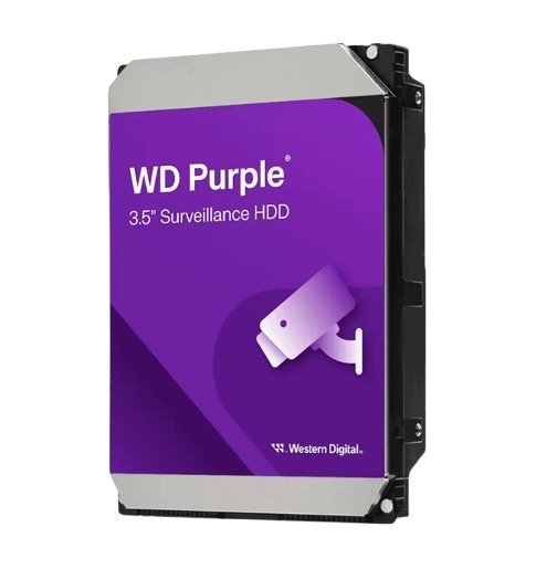 DISCO DURO INTERNO WD PURPLE PRO 10TB 3.5 ESCRITORIO SATA3 6GB/S 512MB 7200RPM 24X7 IA DVR NVR HASTA 64 CAMARAS  WD102PURP