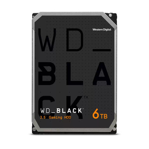 DISCO DURO INTERNO WD BLACK 6TB 3.5 ESCRITORIO SATA3 6GB/S 256MB 7200RPM GAMER/ALTO RENDIMIENTO  WD6004FZBX