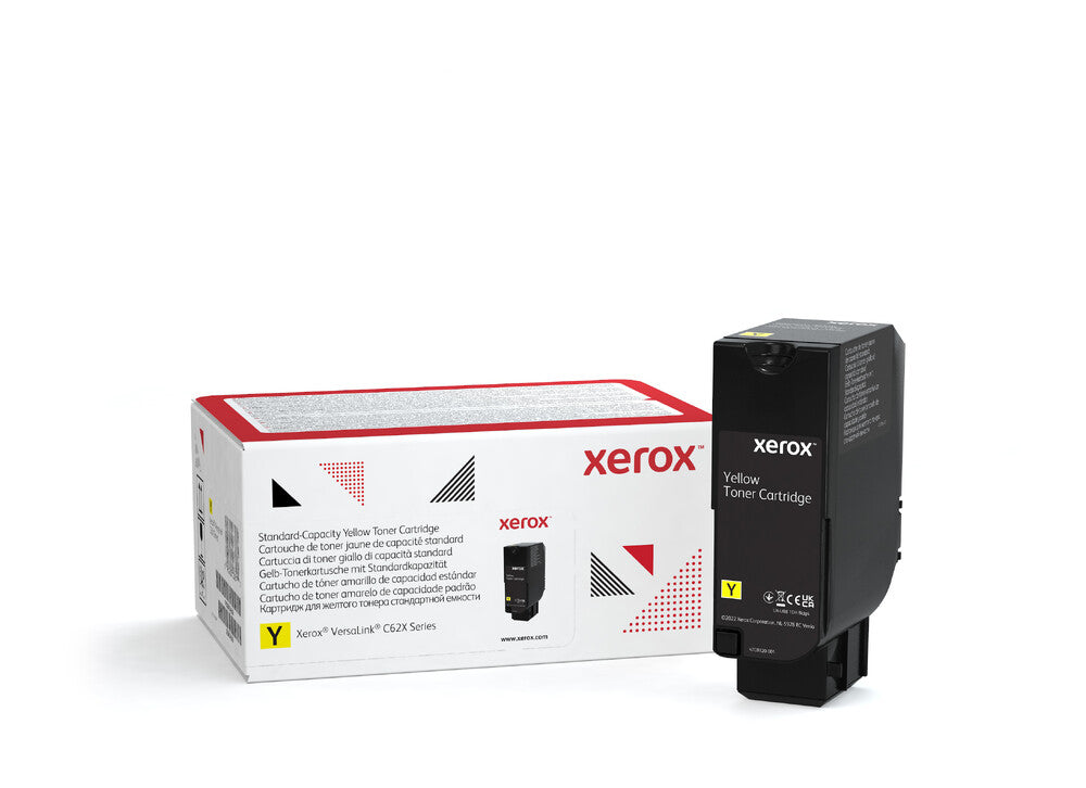 TONER XEROX AMARILLO 006R04623, CAPACIDAD ESTANDAR, 6,000 PAGINAS, PARA C620/C625