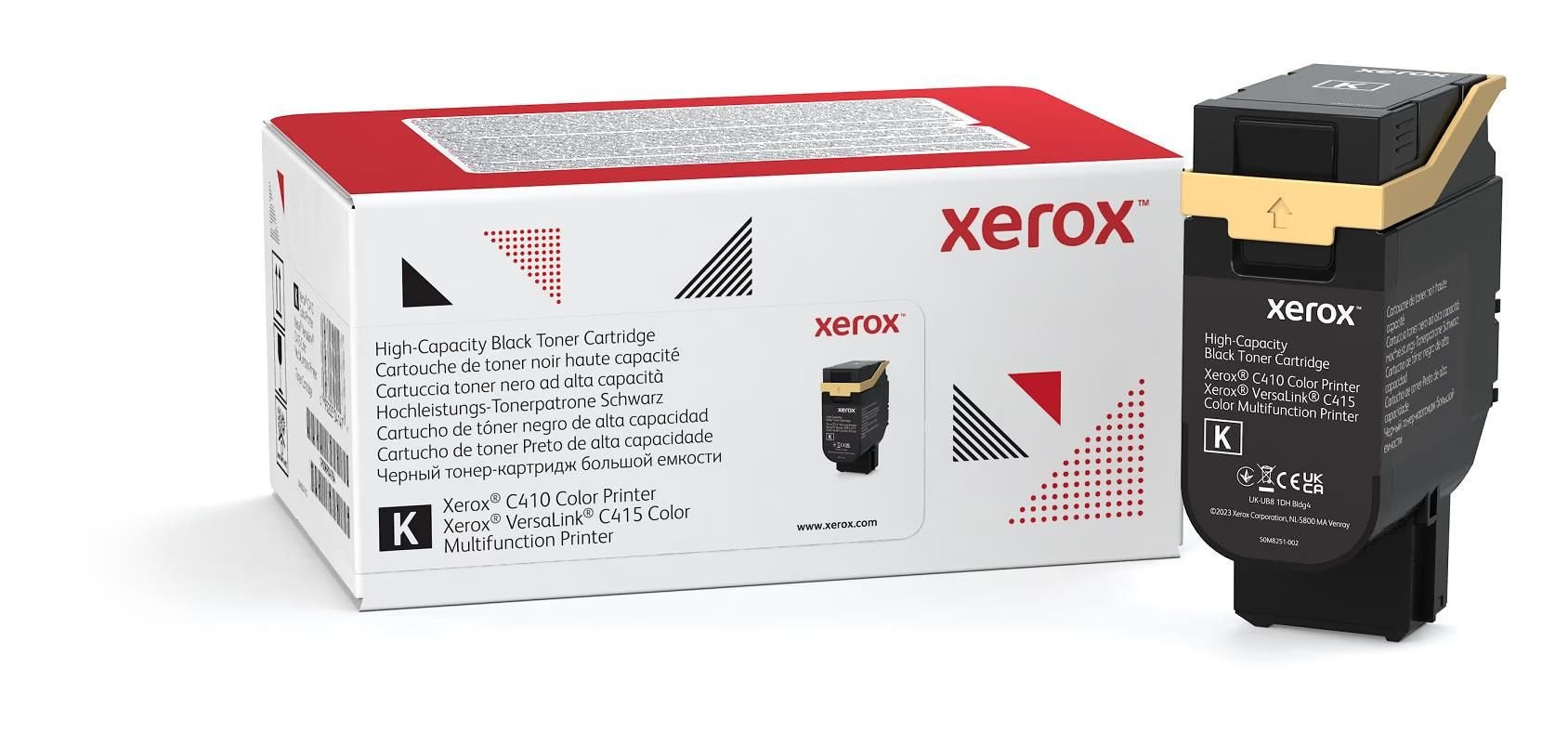 TONER XEROX NEGRO 006R04764, ALTA CAPACIDAD, 10,500 PAGINAS, PARA C410/C415