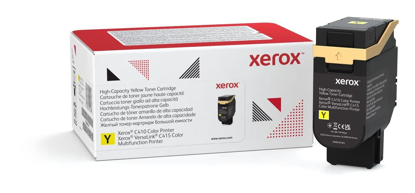 TONER XEROX AMARILLO 006R04767, ALTA CAPACIDAD, 7,000 PAGINAS, PARA C410/C415