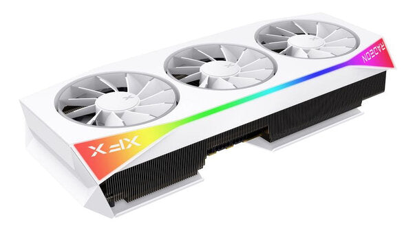 TARJETA DE VIDEO XFX MERCURY RX 9070 XT MAGNETIC AIR WHITE/ RGB/16GB/ GDDR6/ PCIE 5.0/256 BIT/GAMA ALTA