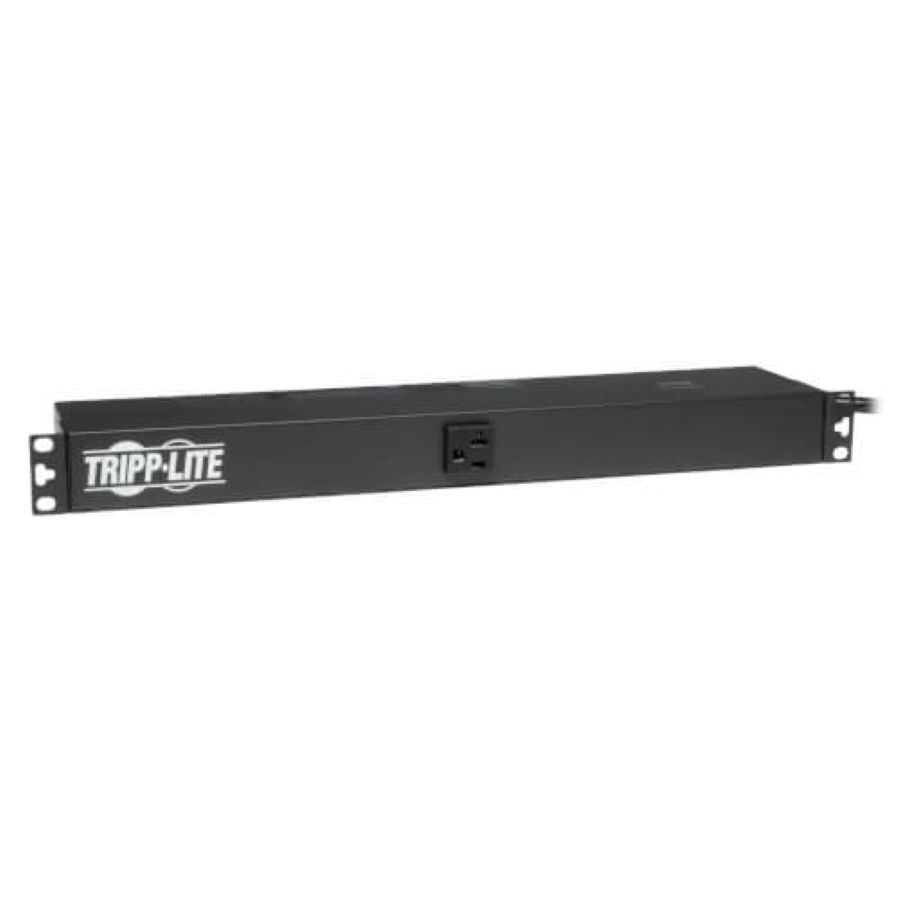 PDU P/RACK TRIPP-LITE  PDU1220  MONOFASICO BASICO 120V,20A, INSTALACION HORIZONTAL EN 1U DE RACK,13 TOMACORRIENTES NEMA 5- 15/20R—12, NEMA 5-20P CON CABLE DE  4.57 M.