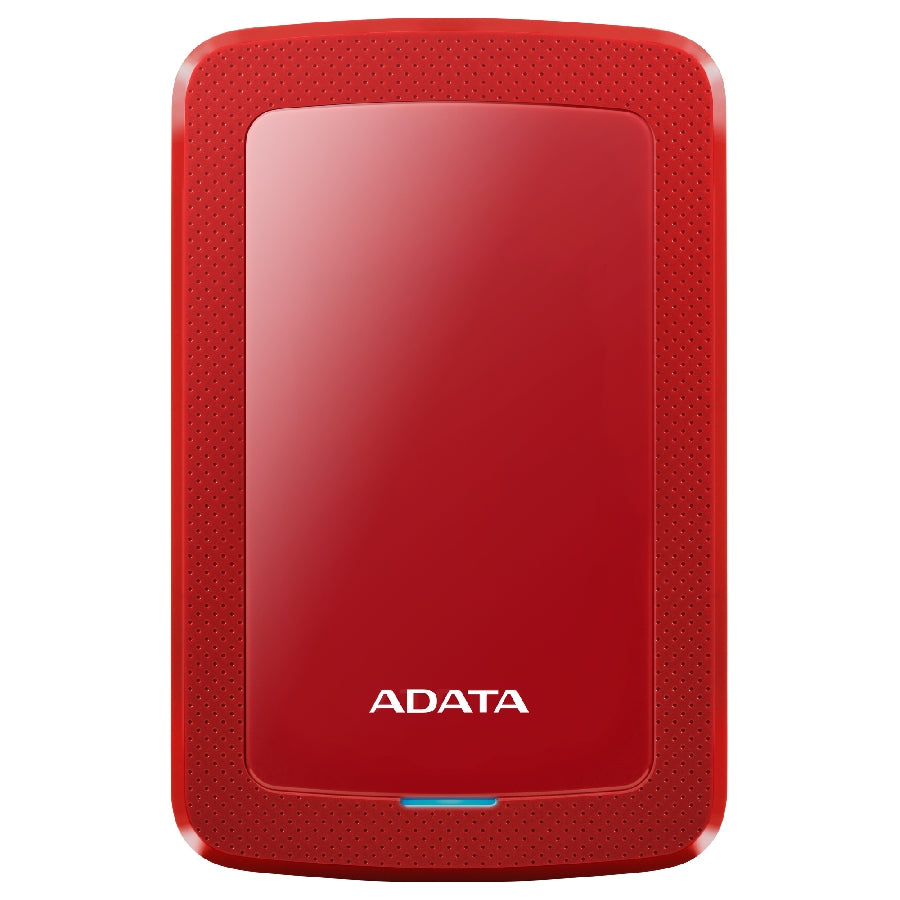 DISCO DURO EXTERNO ADATA HV300 2TB PORTATIL 2.5 USB 3.2 ROJO WINDOWS MAC LINUX DASHDRIVE SLIM