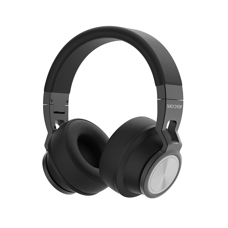 AUDIFONOS BACKDROP INALAMBRICOS DE DIADEMA BLUETOOTH - ALAMBRICOS COLOR NEGRO