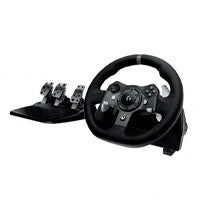 VOLANTE DE SIMULADOR DE CARRERAS LOGITECH G923 TRUEFORCE PARA XBOX SERIES X / S,  XBOX ONE Y PC