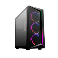 GABINETE COOLER MASTER CMP 510 /NEGRO / MIDI TOWER / ATX / 3 VENTILADORES ARGB INSTALADOS/ GAMER.