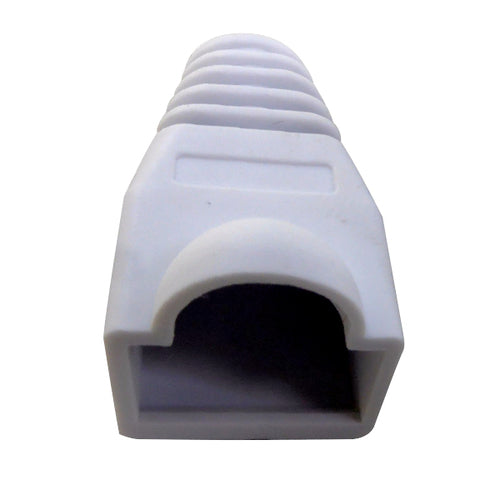 Paquete 10 Pza Capuchon Protector de Plastico Xcase para Conector RJ45, Gris, ACCCABLE24-GR