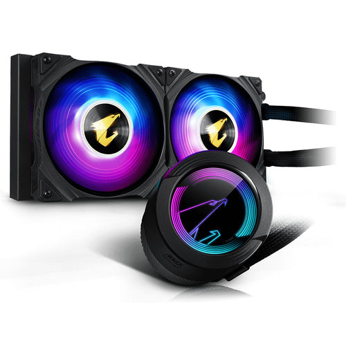 DISIPADOR LIQUIDO AORUS X 240 W ATERFORCE LCD 2 X 120MM